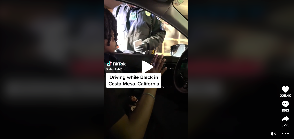 TikTok Video of Racial Comments Leads to Audit of Costa Mesa Police Officer