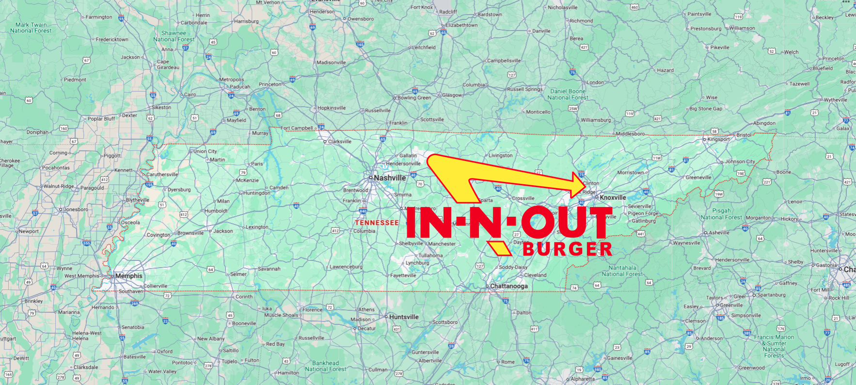 In-N-Out Burger Plans to Relocate Headquarters to Tennessee