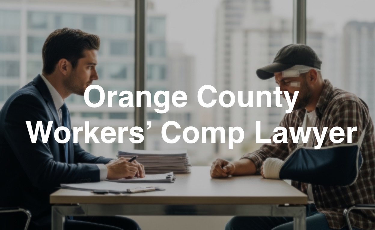 Orange County workers comp lawyer