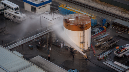 GKN Aerospace chemical leak