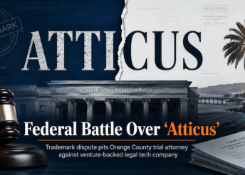OC Attorney Sues Over ‘Atticus’ Law Brand Trademark