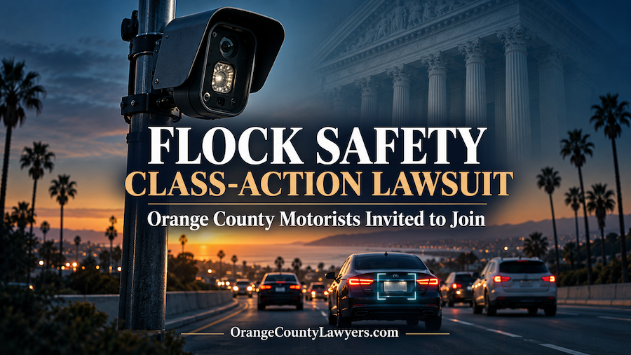 Orange County Drivers Invited to Join Flock Lawsuit