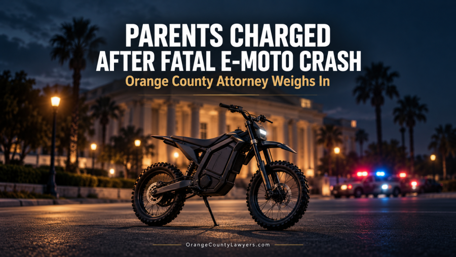 Attorney Warns Parents Countywide After Fatal E-Moto Crash
